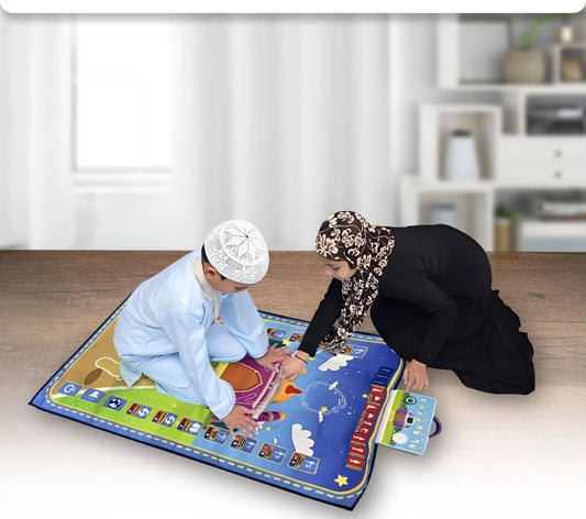 سجادة الصلاة الذكية – يمشي للكعبة ويحب الصلاة من قلبه